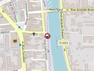 Carte de Loison Denis à Meaux