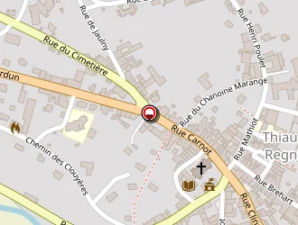 Carte de Thiaucourt Auto à Thiaucourt-regniéville