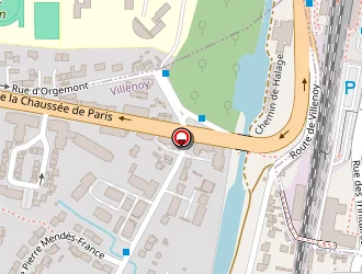 Carte de Espace Coubertin à Villenoy