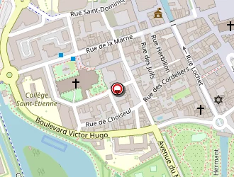 Carte de Ecole Prilly Sainte Thérèse à Châlons-en-champagne