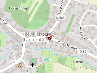 Carte de Mairie à Neewiller-près-lauterbourg