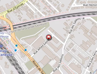 Carte de Lhotel Assur à Villetaneuse