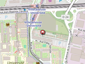 Carte de Royer Eve à Villetaneuse