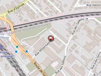 Carte de Inis Private Security Consulting à Épinay-sur-seine