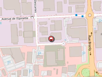 Carte de Bricorama à Meaux