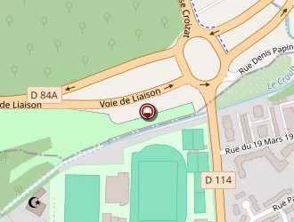 Carte de Espace Victor Hugo à Dugny