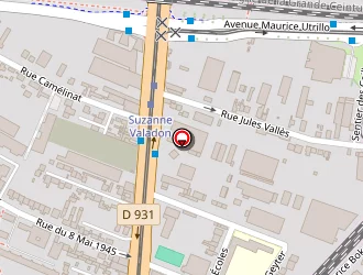 Carte de Adoma à Pierrefitte-sur-seine