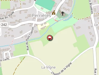 Carte de Boucle De Randonnée à Perrières