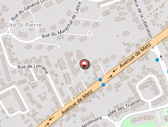 Carte de Jacquin Thierry à Saint-memmie