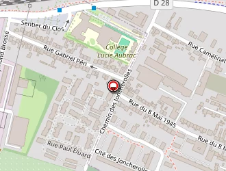 Carte de Desouza Koffi à Villetaneuse