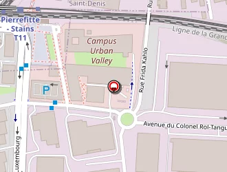 Carte de Isis Paris Nord à Stains