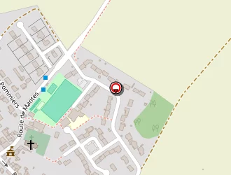 Carte de Ecole Publique Mixte à Soindres