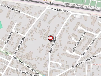 Carte de Cda à Meaux