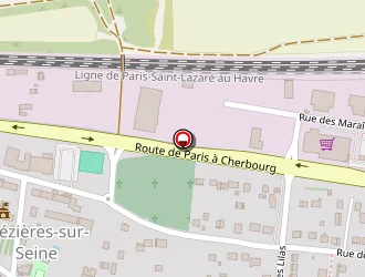 Carte de Combles-services à Mézières-sur-seine