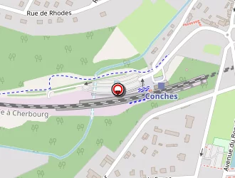 Carte de Maison Du Temps Libre à Conches-en-ouche