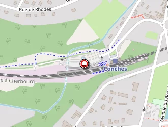 Carte de Au Parcours Des Styles à Conches-en-ouche