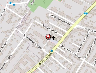 Carte de Rodec à Montmagny