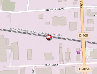 Carte de Coaxel à Meaux