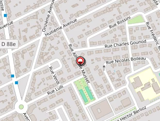 Carte de Mélissa Beauté à Tremblay-en-france