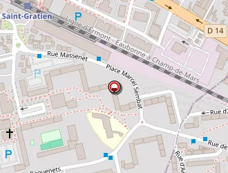 Carte de Ecole Jean Sarrailh à Saint-gratien