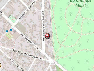 Carte de Le Petit Robinson à Achères