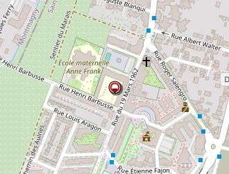 Carte de Allex Nathalie à Villetaneuse