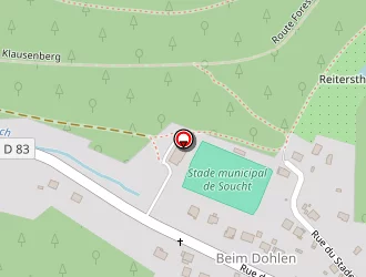 Carte de Stade Municipal à Soucht