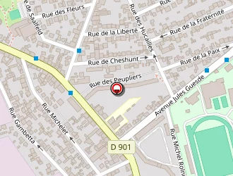 Carte de Mafyna Pièces Auto à Stains