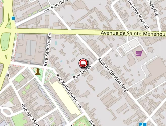 Carte de Ecole Elem Cx Dampierre à Châlons-en-champagne