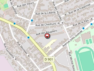 Carte de O'burgers à Stains