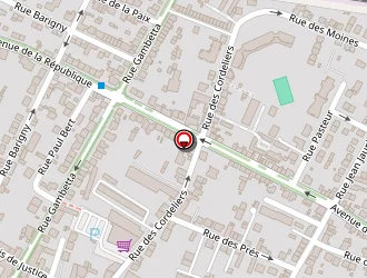 Carte de Centre D'action Educative (cae) à Meaux