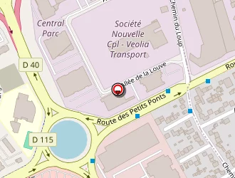 Carte de Jh Auto à Villepinte