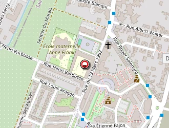 Carte de Meziani Rezki à Villetaneuse