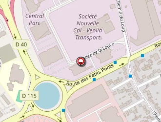 Carte de Proxiserve à Villepinte