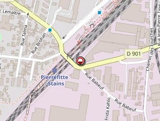 Carte de Le Rawal à Pierrefitte-sur-seine