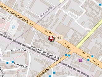 Carte de K-m à Épinay-sur-seine