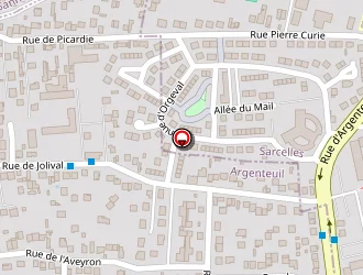 Carte de Cefa à Saint-gratien