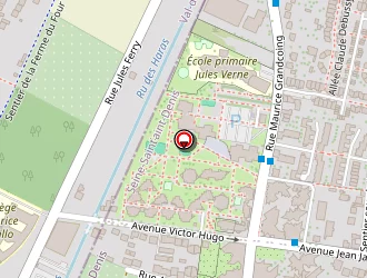 Carte de La Poste à Villetaneuse