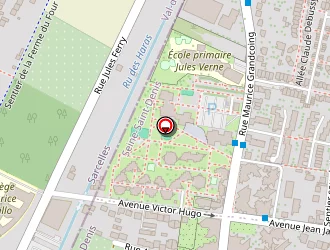 Carte de Ecole Maternelle à Villetaneuse