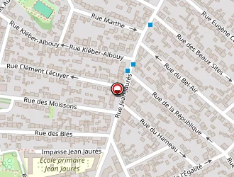 Carte de Pharmacie Djaffardjee à Stains