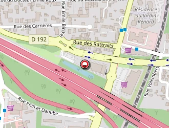 Carte de Cuinick Chrome à Argenteuil