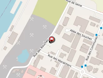 Carte de Géodis Logistics à Achères