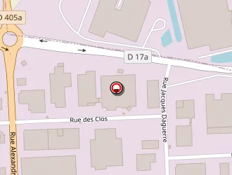 Carte de Atelier Carpentier à Meaux