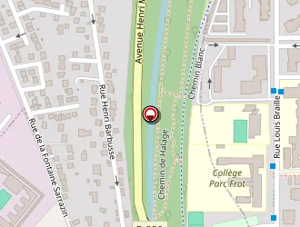 Carte de Abix à Meaux