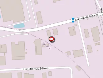 Carte de Houdeye à Meaux