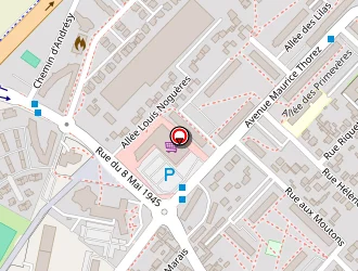 Carte de Ronoviandes à Achères