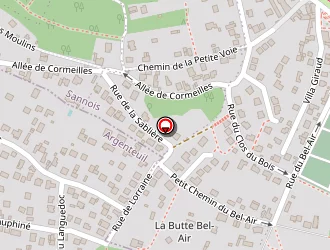 Carte de Cimetière à Sannois