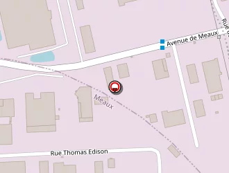 Carte de Art'prod à Meaux