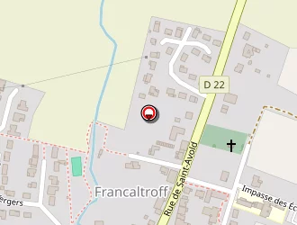 Carte de Ecole Maternelle à Francaltroff