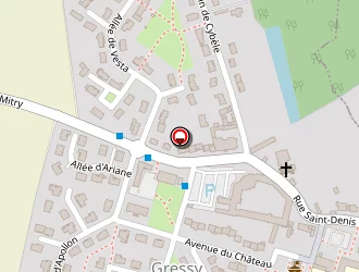 Carte de Rossi Eva à Gressy